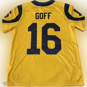 New Nike Los Angeles Rams Jared Goff Jersey (size m)